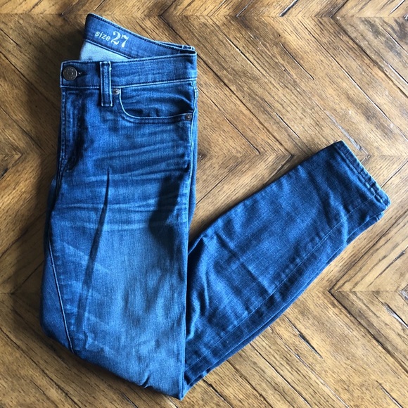 J. Crew Denim - J. Crew Medium Wash Toothpick Skinny Jeans